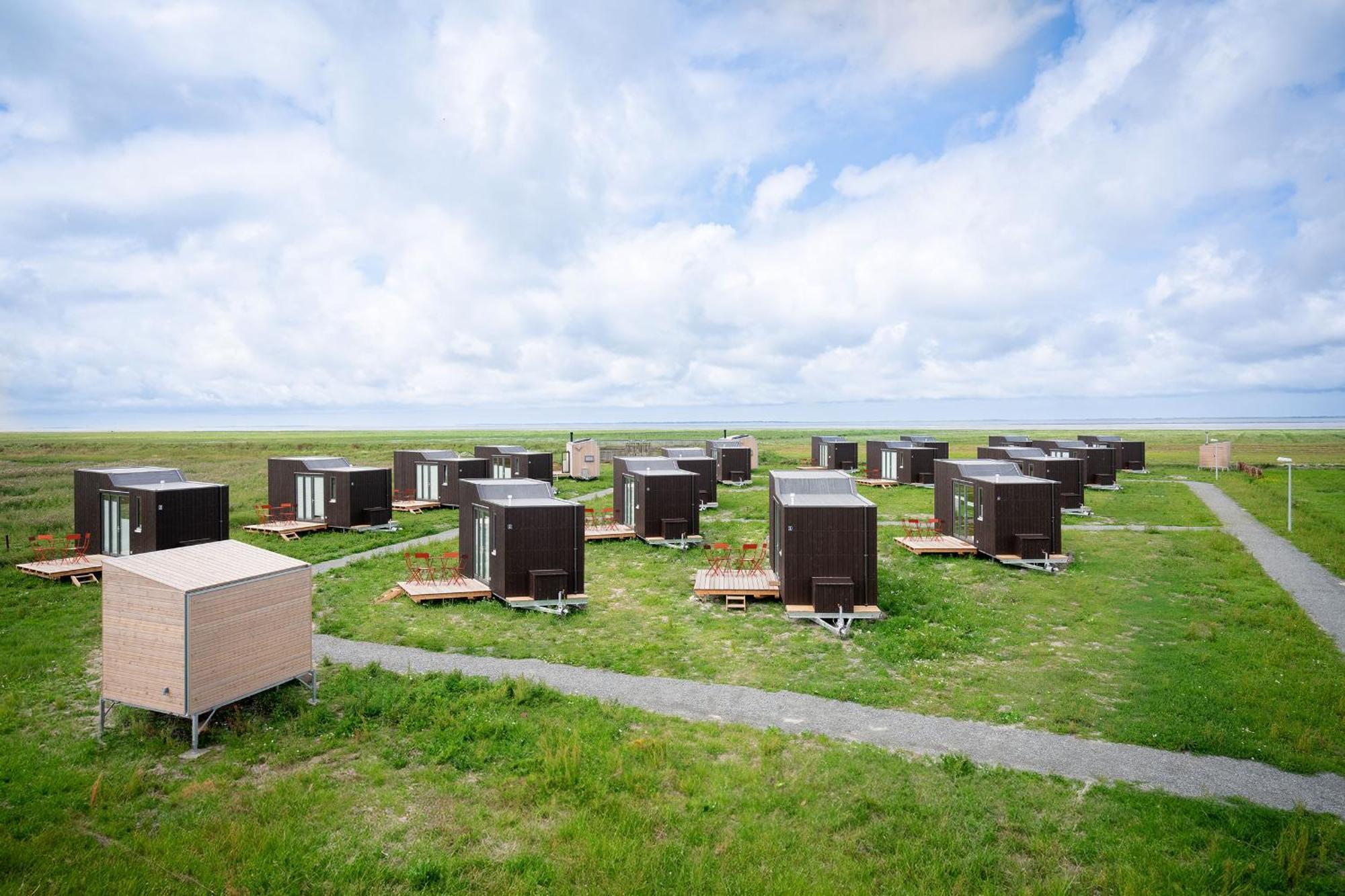 Tiny House Nature 8 Innenlage - Green Tiny Village Harlesiel Carolinensiel Exterior photo