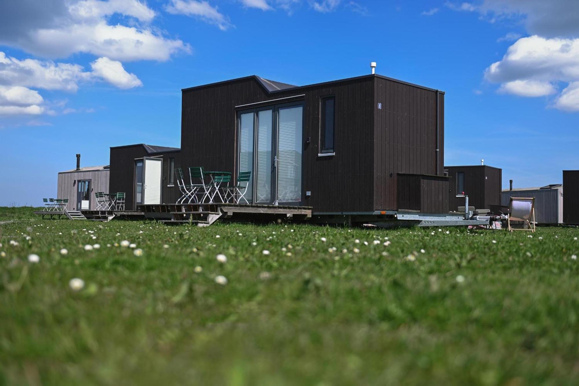 Tiny House Nature 8 Innenlage - Green Tiny Village Harlesiel Carolinensiel Exterior photo